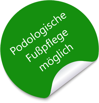 Podologische Fußpflege möglich